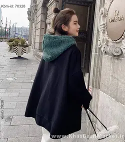 هودی کلاه تدی داخل کرک شیک کد 13696