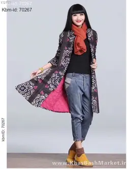 پالتو کتان کد 13632