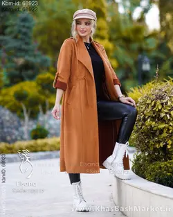 مانتو پاییزه مدل پرینا کد 1031