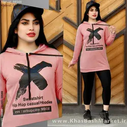 هودی زنانه مدل ایکس