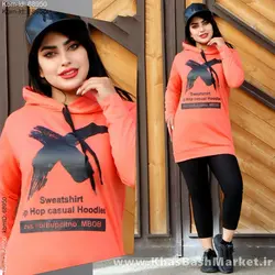 هودی زنانه مدل ایکس