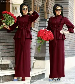 تونیک پیراهنی مدل اطلس