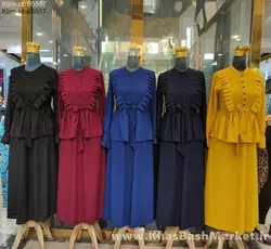 تونیک پیراهنی مدل اطلس