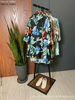 شومیز مدل هاوایی یقه مردانه