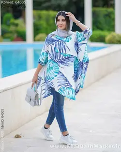 پیراهن زنانه مدل هاوایی ملوانی