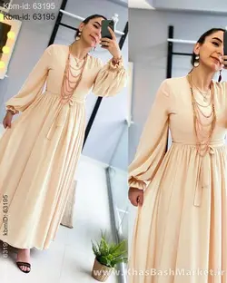پیراهن پرچین خوشگل کد 9057