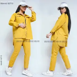 ست تونیک شلوار لش دخترانه کد 9555