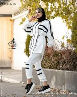 ست هودی شلوار پاییزه زنانه کد 8832