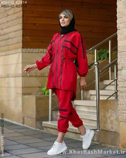 ست هودی شلوار پاییزه زنانه کد 8832