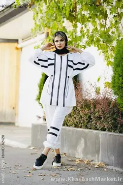 ست هودی شلوار پاییزه زنانه کد 8832