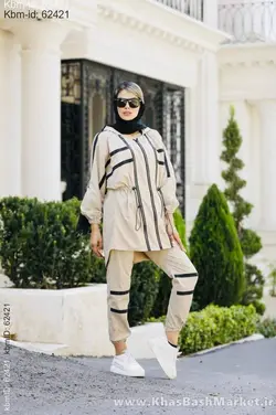 ست هودی شلوار پاییزه زنانه کد 8832