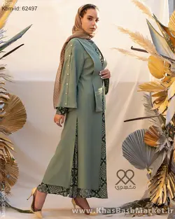 ست مانتو پیراهن کژال کد 9225