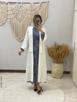 ست مانتو پیراهن کژال کد 9225