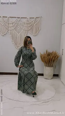 ست مانتو پیراهن کژال کد 9225