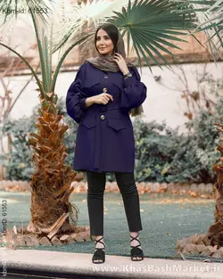 مانتو کتی کمربندی کد 8620