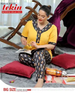 بلوز شلوار سایز بزرگ کد 8538