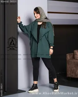 مدل کتی یقه چین دار کد 7537