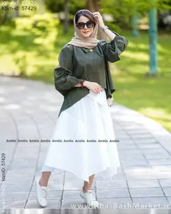 شلوار دامنی تک کد 7454