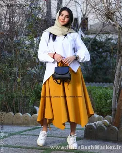 شلوار دامنی تک کد 7454