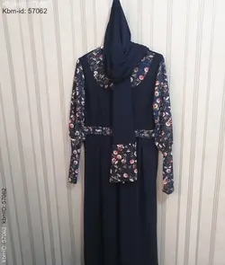 ست سه تیکه شال و پیراهن و ماسک کد 5951