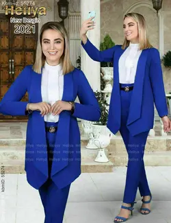 ست کت شلوار و شومیز کد 3982