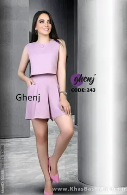 تاپ شلوارک مجلسی آنالی