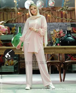 بلوز شلوار طرح الیف کد 5158