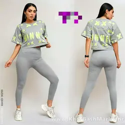 تیشرت لانگ و ساپورت کد 34194