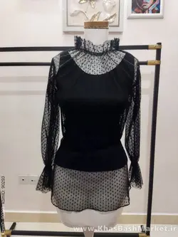 شومیز مجلسی گیسو کد 33919