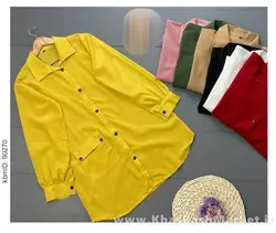 شومیز تک جیب کد 31901