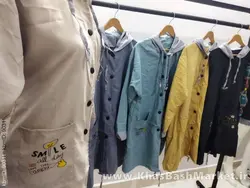 هودی دو جیب ترکیبی دکمه پرسی کد 34207