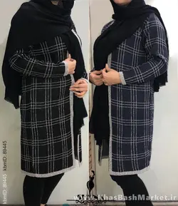 مانتو بافت خطی کد 43080