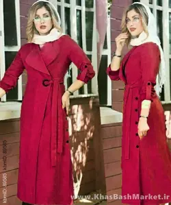 مانتو بغل دکمه دار کد 1081