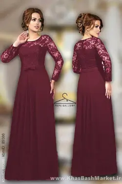 لباس مجلسی زنانه سولماز کد 1065