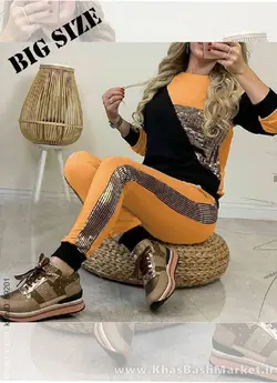 ست اسپرت سایز بزرگ سودا کد 970