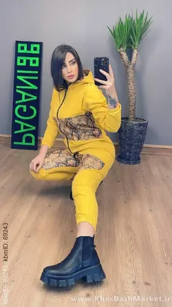 ست هودی شلوار میکرو کلاهدار کد 990