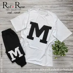 ست تیشرت شلوار m کد 3764