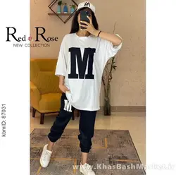 ست تیشرت شلوار m کد 3764