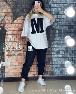 ست تیشرت شلوار m کد 3764