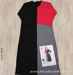 پیراهن سایز بزرگ کد 7166