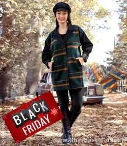 پالتو ماریا چهارخونه