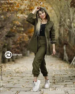 مانتو شلوار اسپرت مدل آوینا کد 119