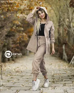 مانتو شلوار اسپرت مدل آوینا کد 119