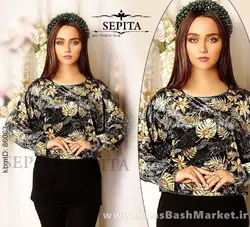 شومیز مدل مخمل کد 638