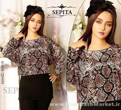 شومیز مدل مخمل کد 638