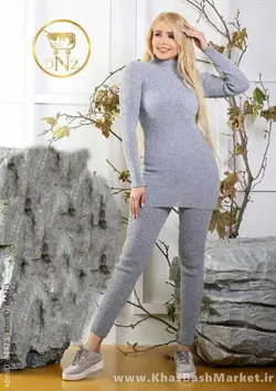 ست تونیک‌ شلوار اسکی بافت کد 325