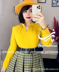 شومیز مزون دوز مدل سلین