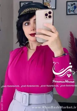 شومیز مزون دوز مدل سلین