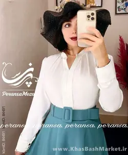 شومیز مزون دوز مدل سلین