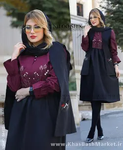 پیراهن سارافون فرمالیته کد 324